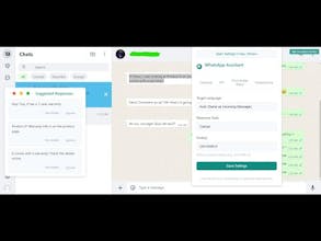 Chrome Whatsapp response assistant gallery image