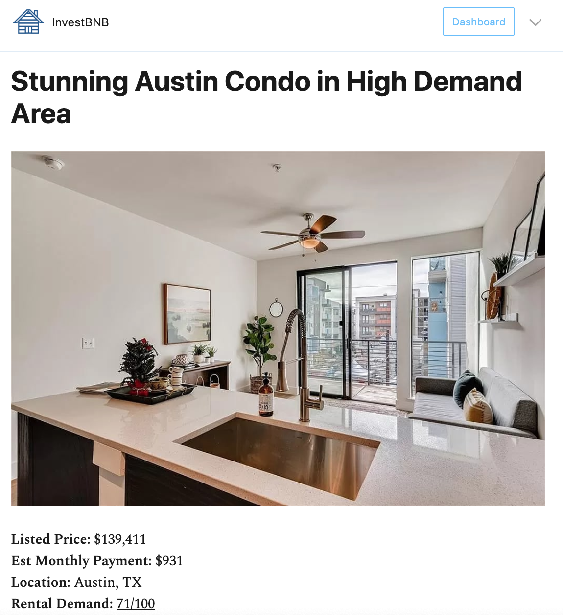 InvestBNB gallery image