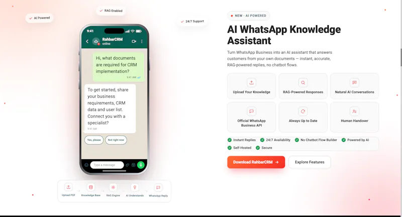 RahbarCRM screenshot 2