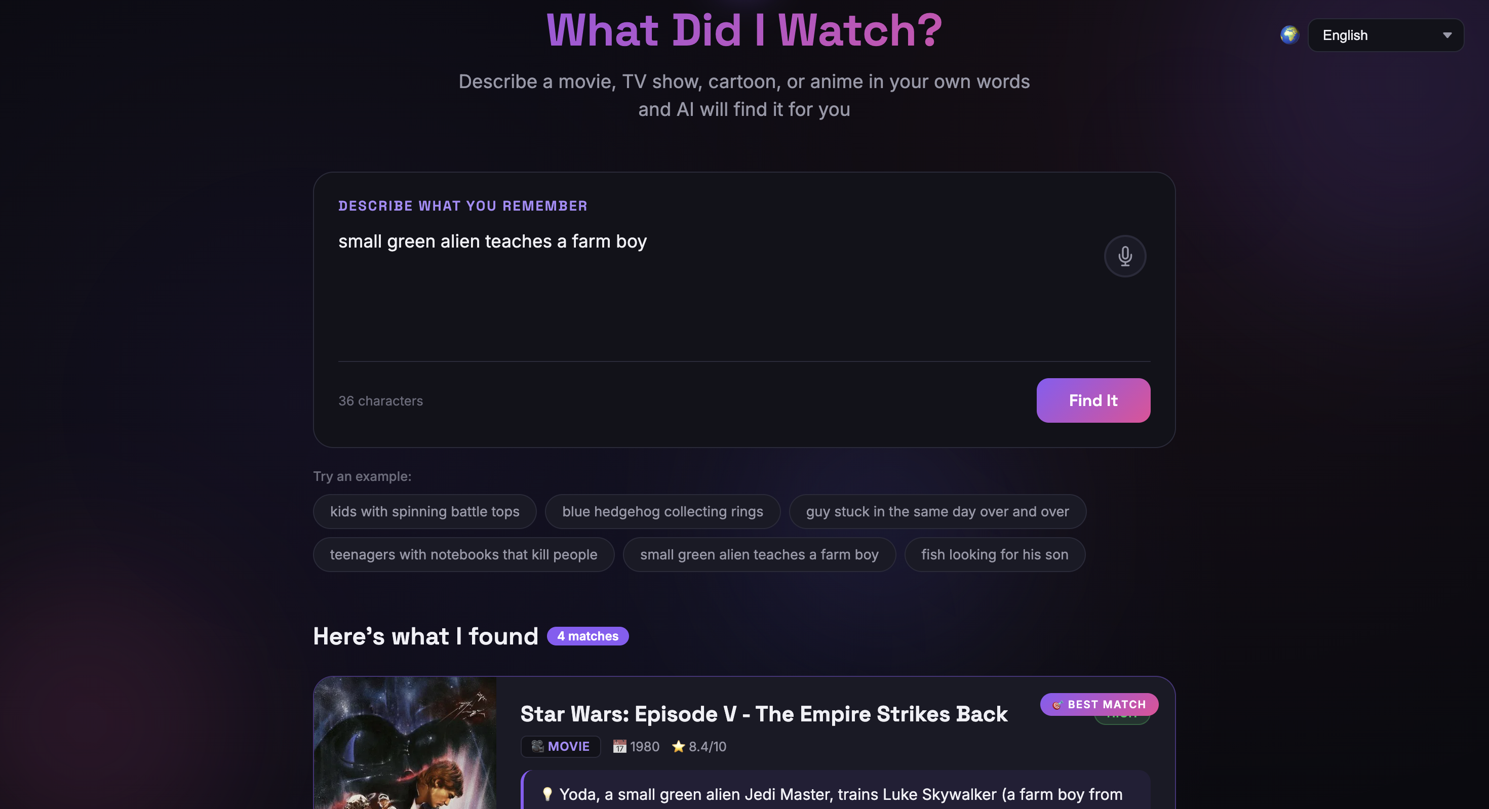 What Did I Watch? - Product Hunt launch logo and brand identity