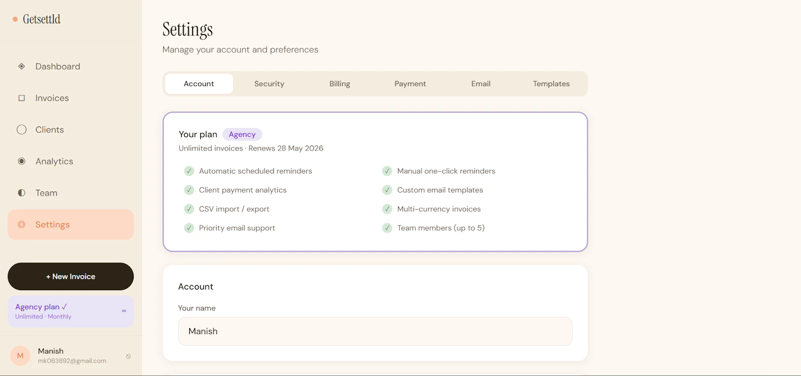 Getsettld screenshot 8