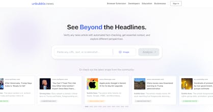 Unbubble News gallery image