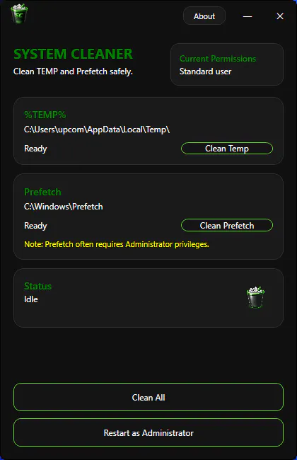 System Cleaner gallery image