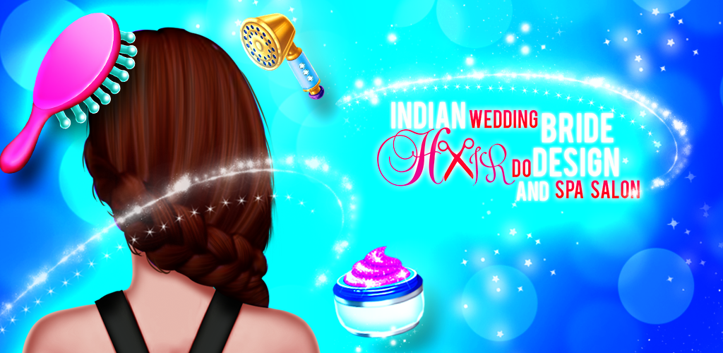 Indian Wedding Bride Hair Do Design And Spa Salon gallery image