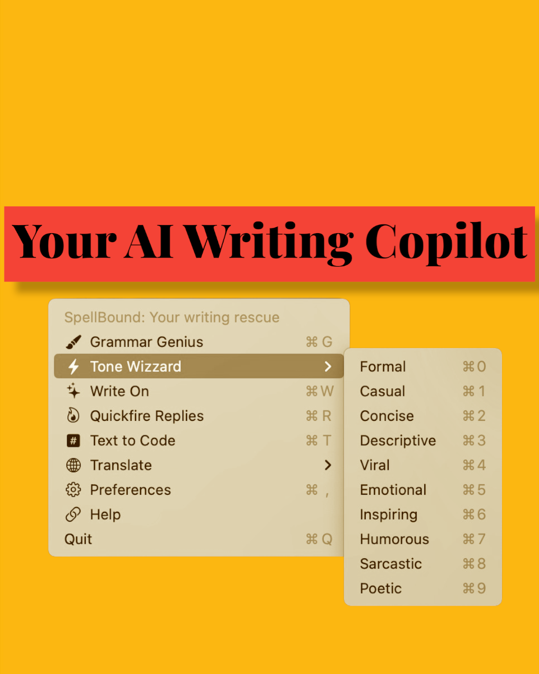 Spellbound And 211 Other AI Tools For Writing