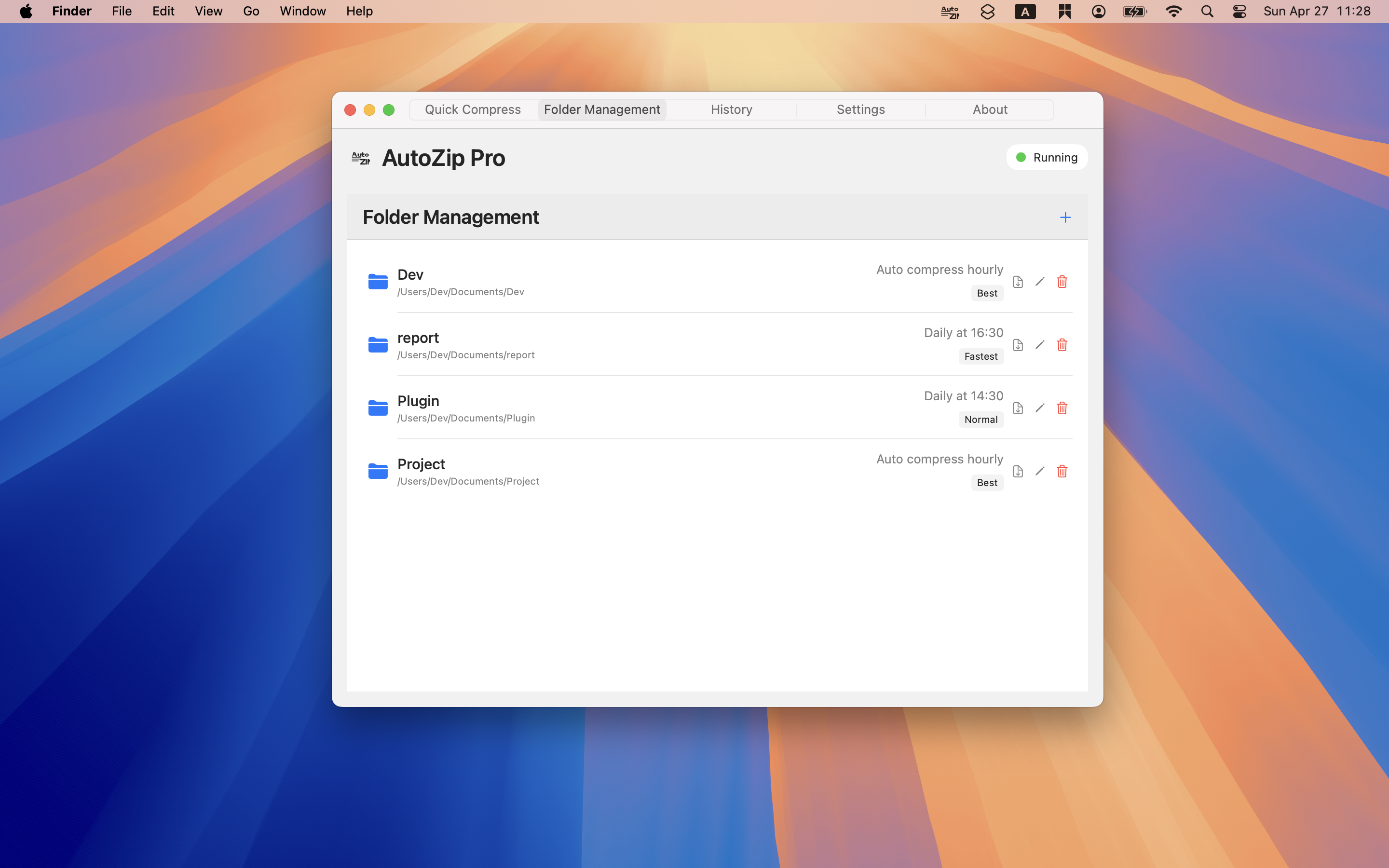 Autozip Pro-自動壓縮 - MacOS的自動化文件夾壓縮 media 3