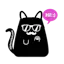 Mica, the hipster cat