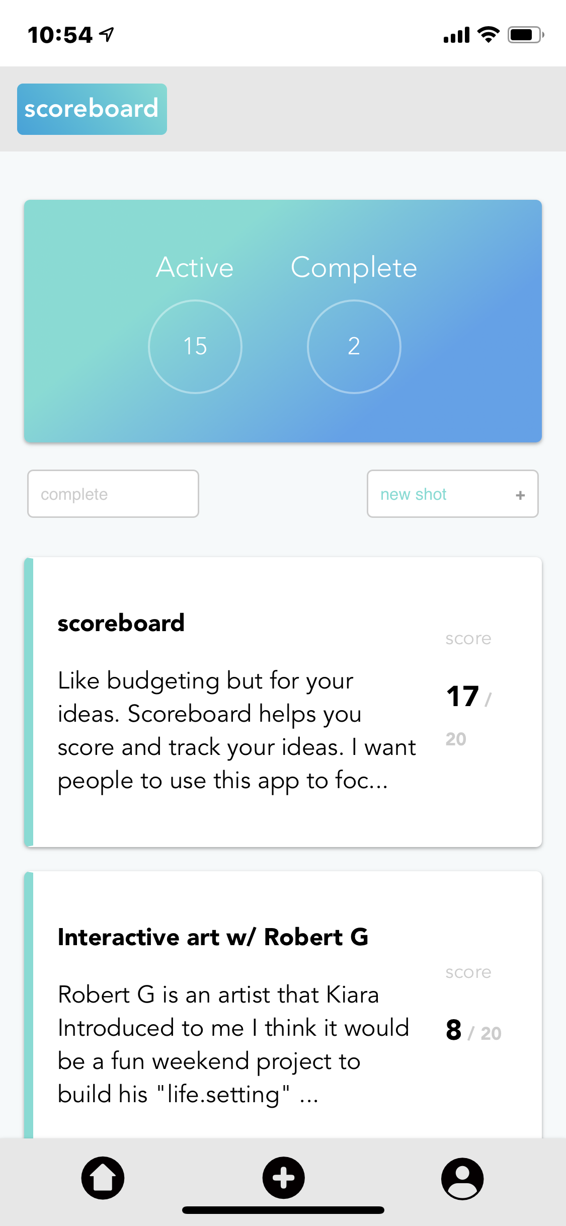 Scoreboard gallery image