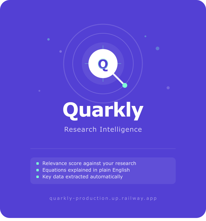 Quarkly — Researcher Intelligence gallery image
