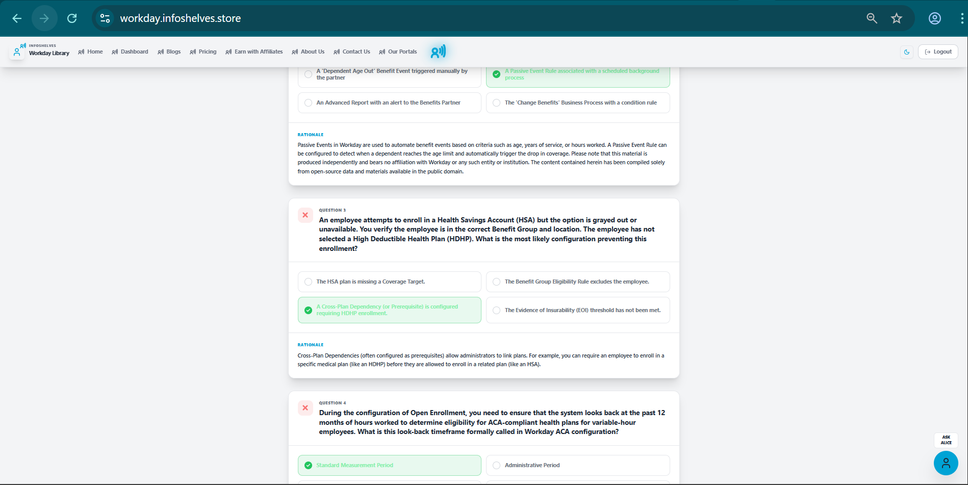InfoShelves Workday Certification app gallery image