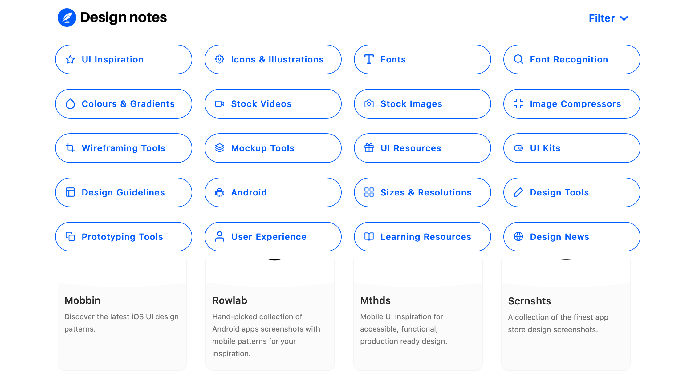 Design notes gallery image