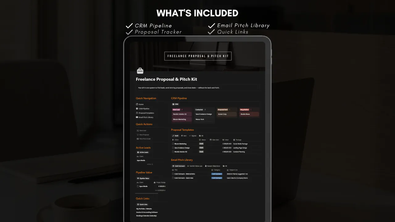 Freelancer Business OS Bundle gallery image
