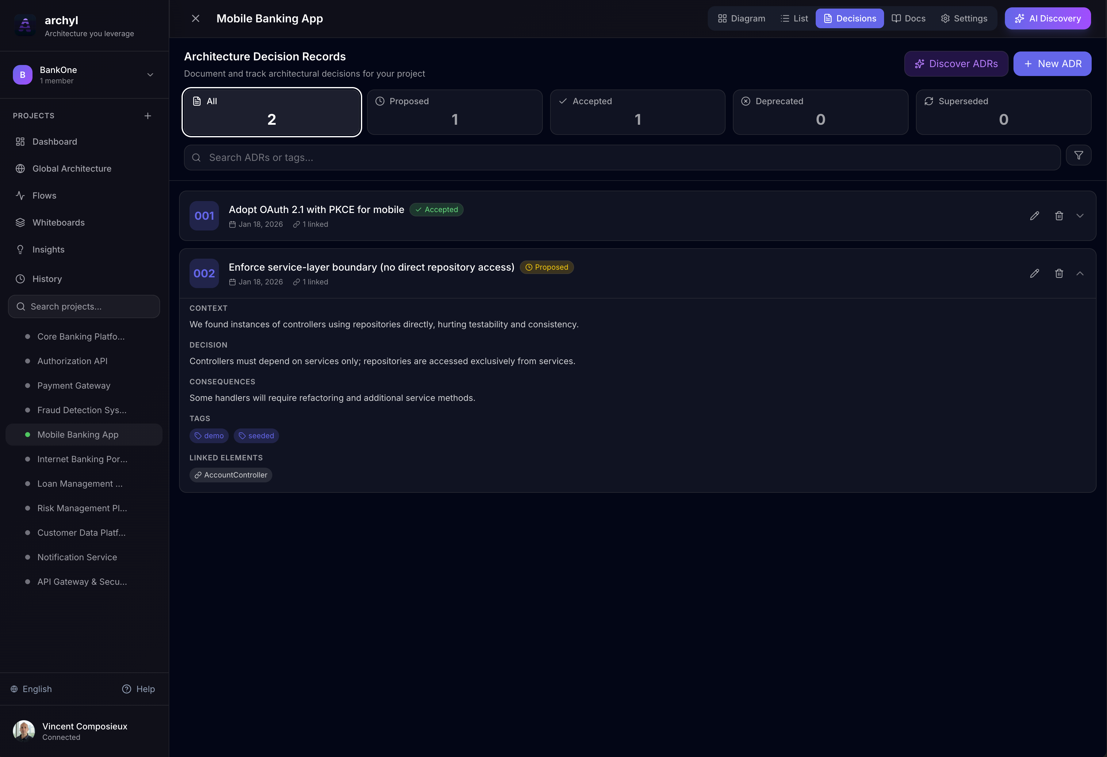 Archyl - Screenshot 4 showing product features and functionality