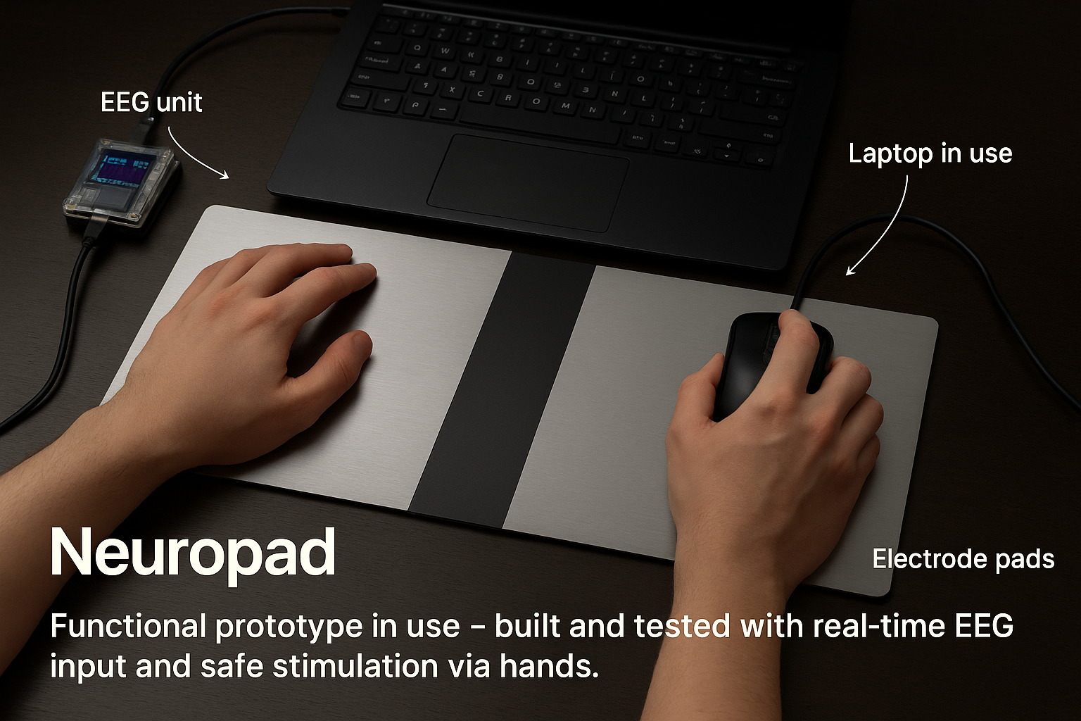 Neuropad Der kognitive Mousepad 4 Fokus - Neurotech Mousepad für tiefe Fokus - keine Pillen, kein Headset Medien 9