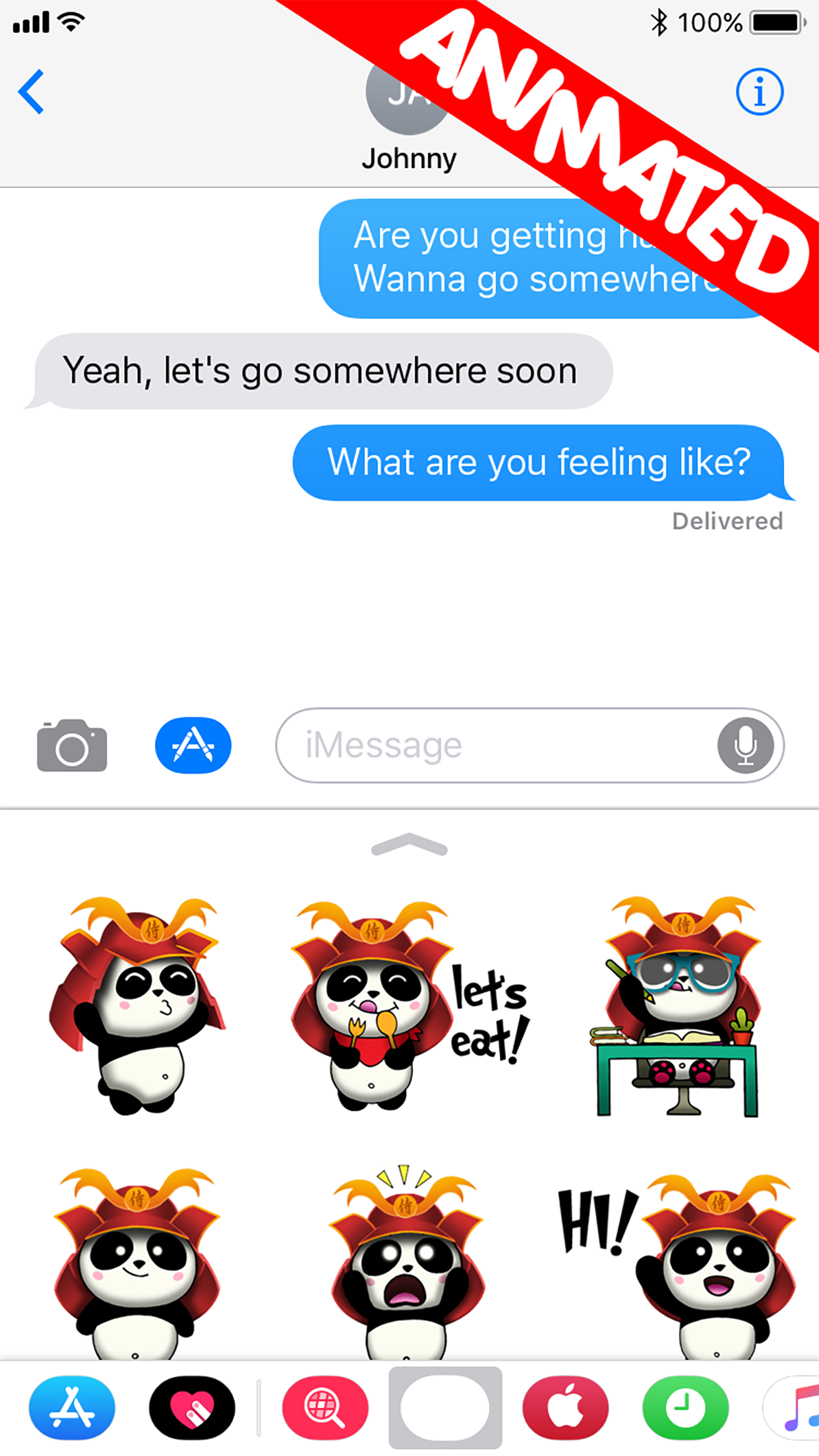 SAMURAI PANDA (animated) gallery image