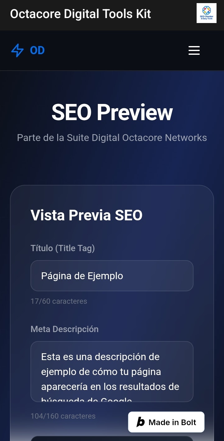 Octacore Digital Tools Kit 1.0 - Screenshot 4 showing product features and functionality