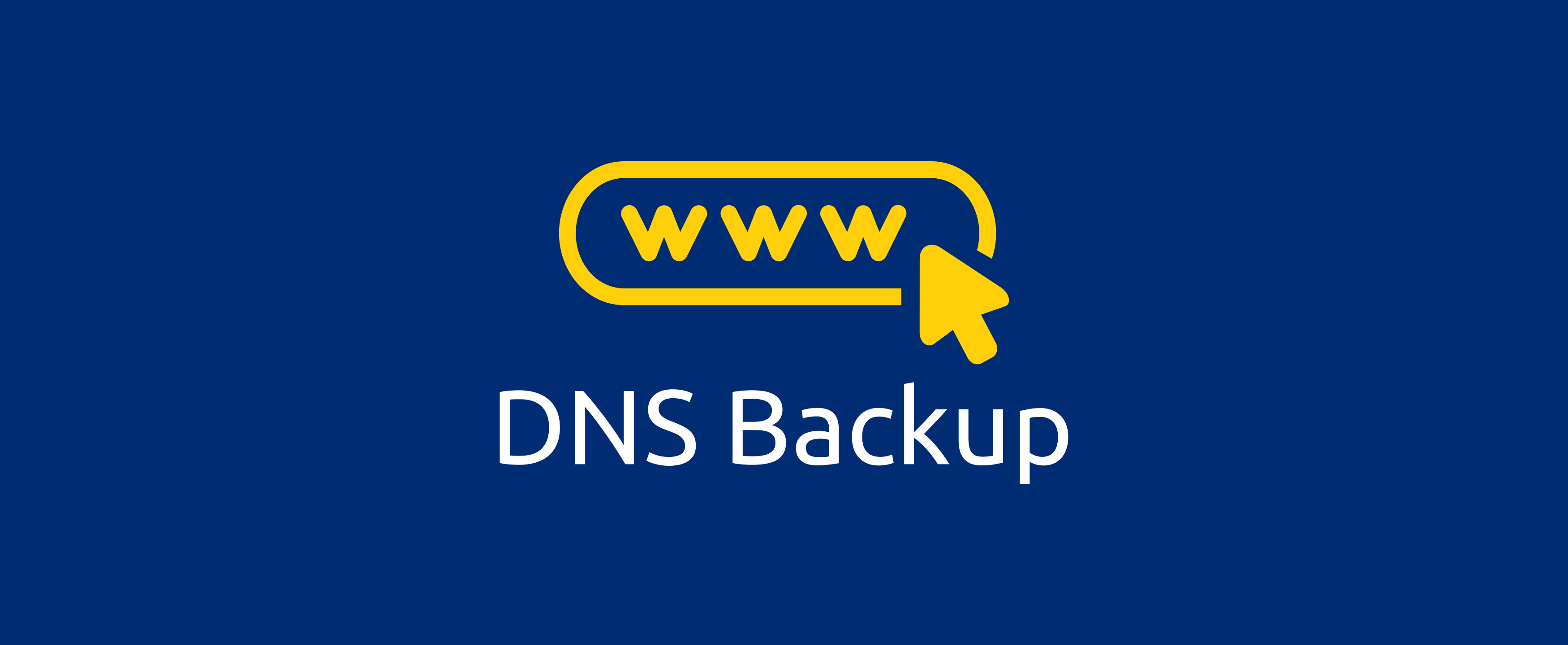 DNS Backup media 1
