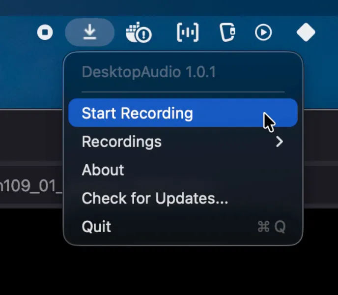 DesktopAudio screenshot 2
