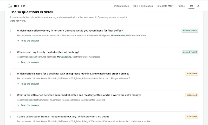 GEO-bot screenshot 3
