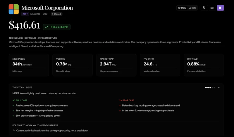 finqOS screenshot 2