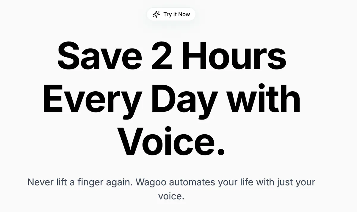 Wagoo Voice Assistant