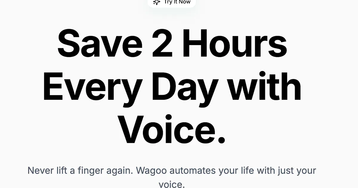 Wagoo Voice Assistant