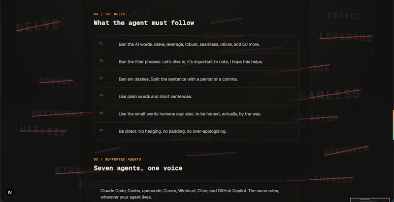 Plainspeak screenshot 2