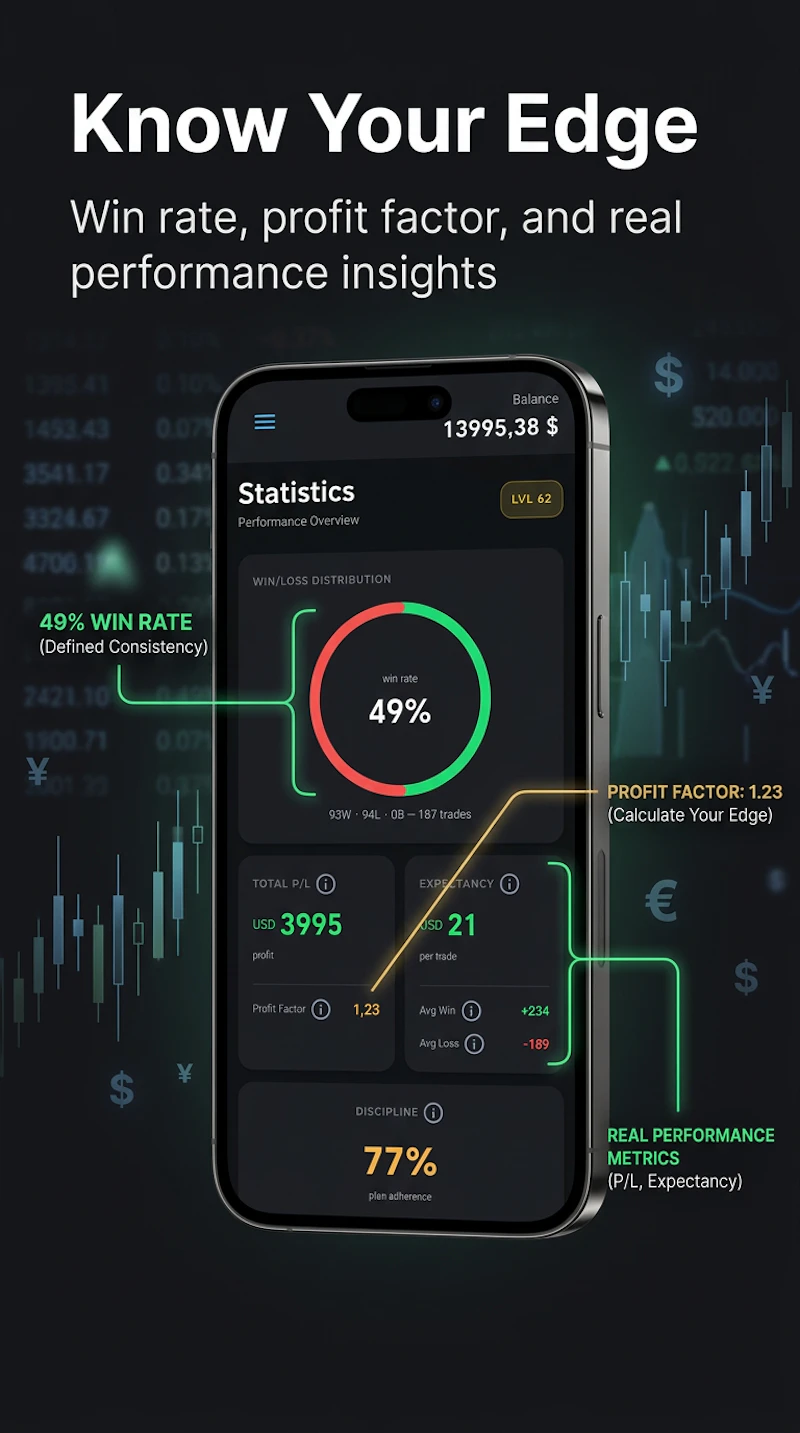 K.M.F. Trading Journal screenshot 3