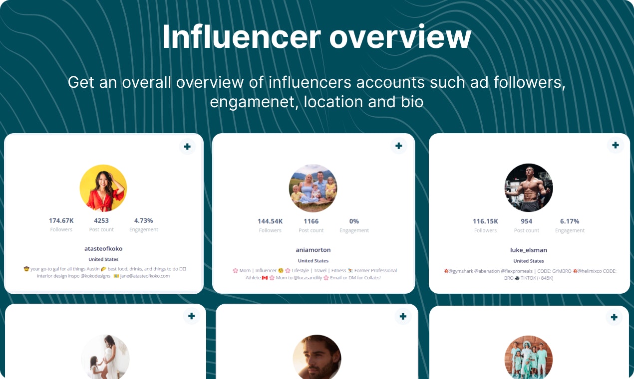 Influs - Find the perfect influencers for your promotion campaigns media 2