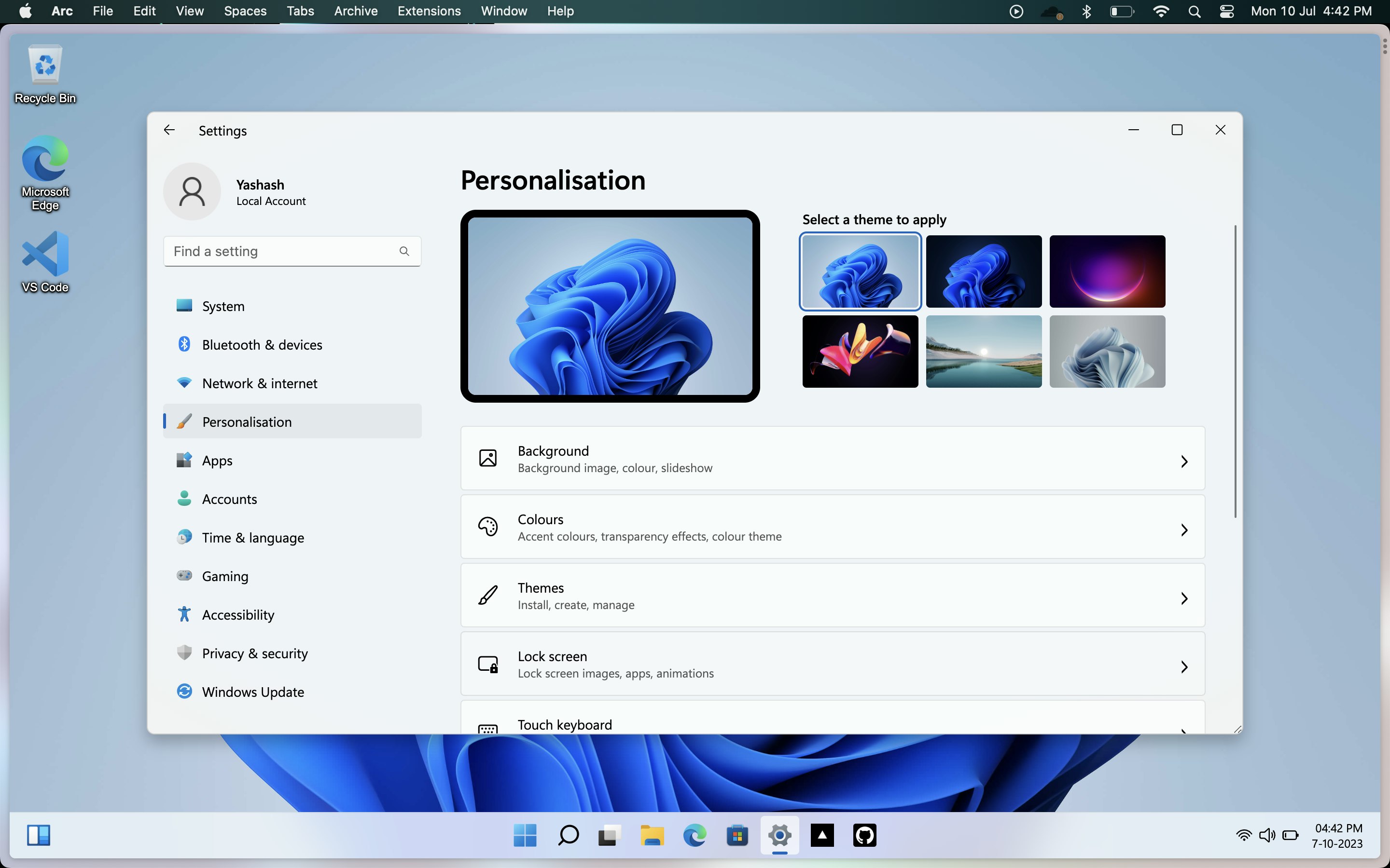 Windows 11 em esbelto media 3