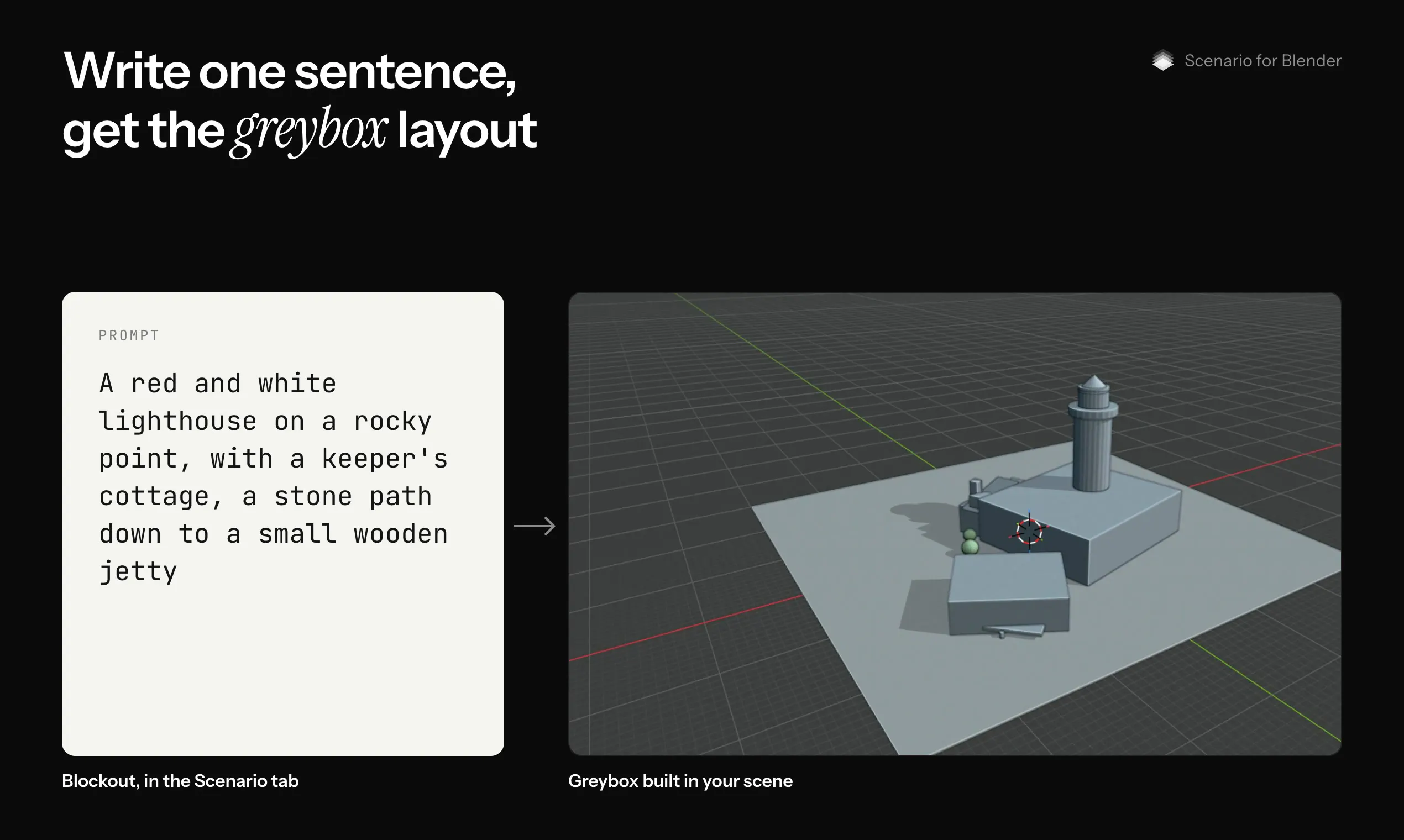 Scenario for Blender gallery image