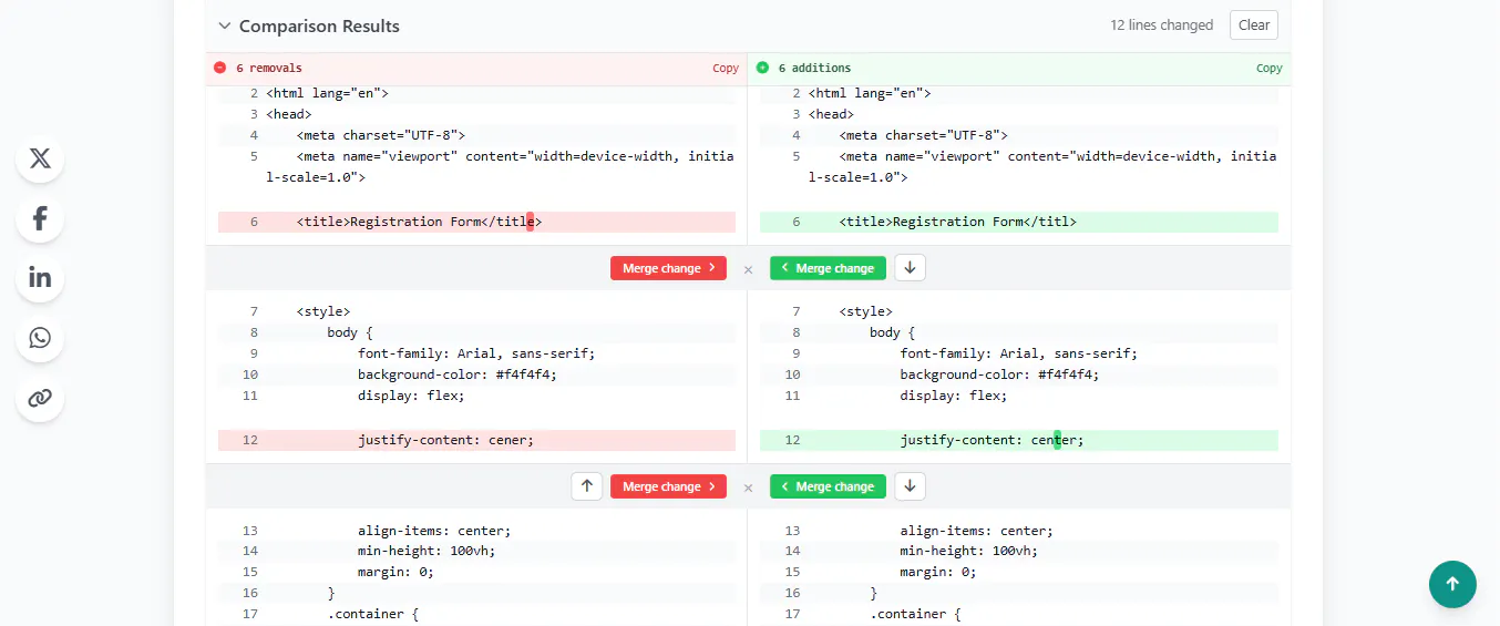 Diff Guru - Compare and merge with precision