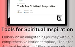 Tools for Spiritual Inspiration  media 3