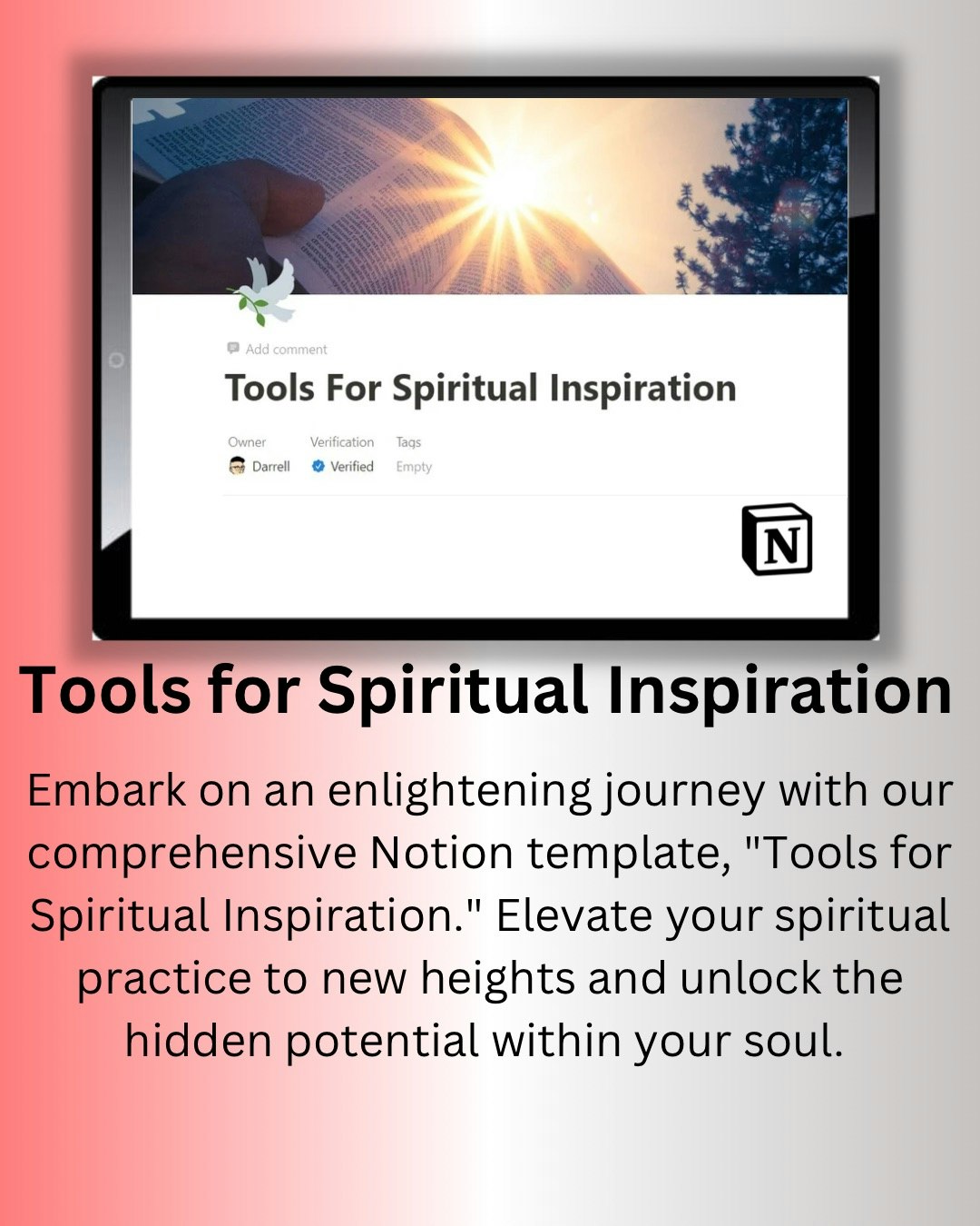 Mídia 3 de Ferramentas para inspiração espiritual - Seu companheiro de fé final!