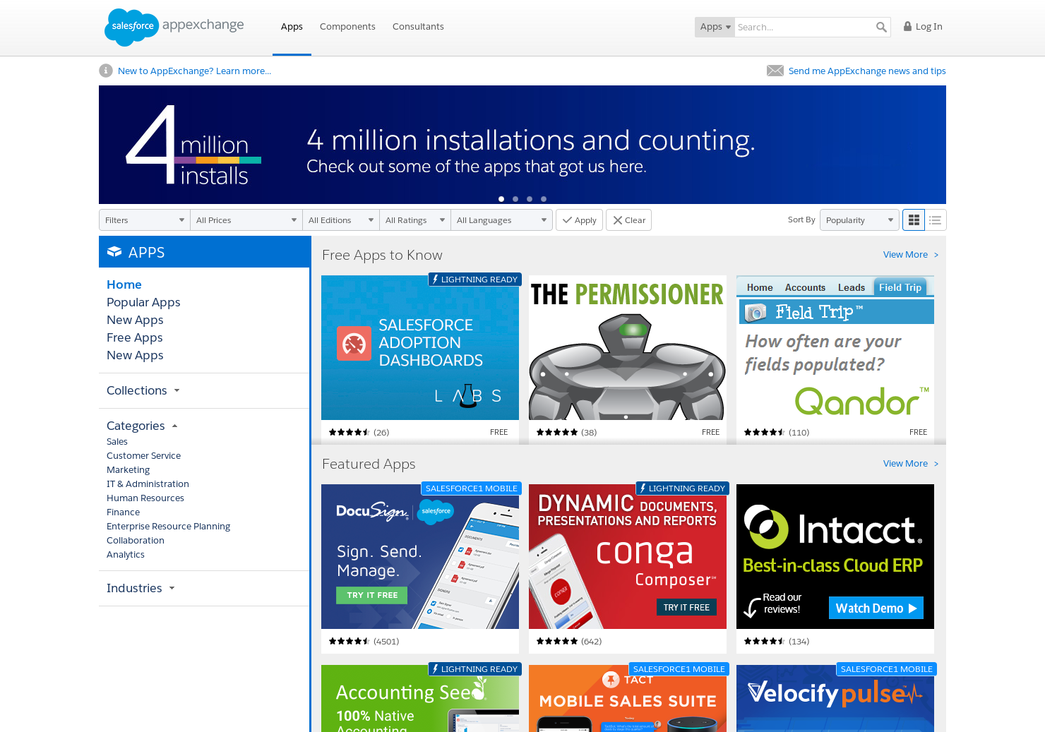 Salesforce AppExchange
