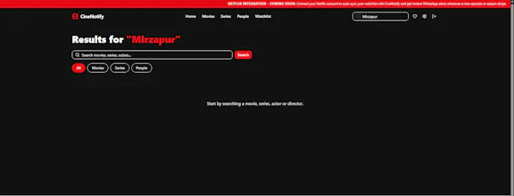 CineNotify gallery image
