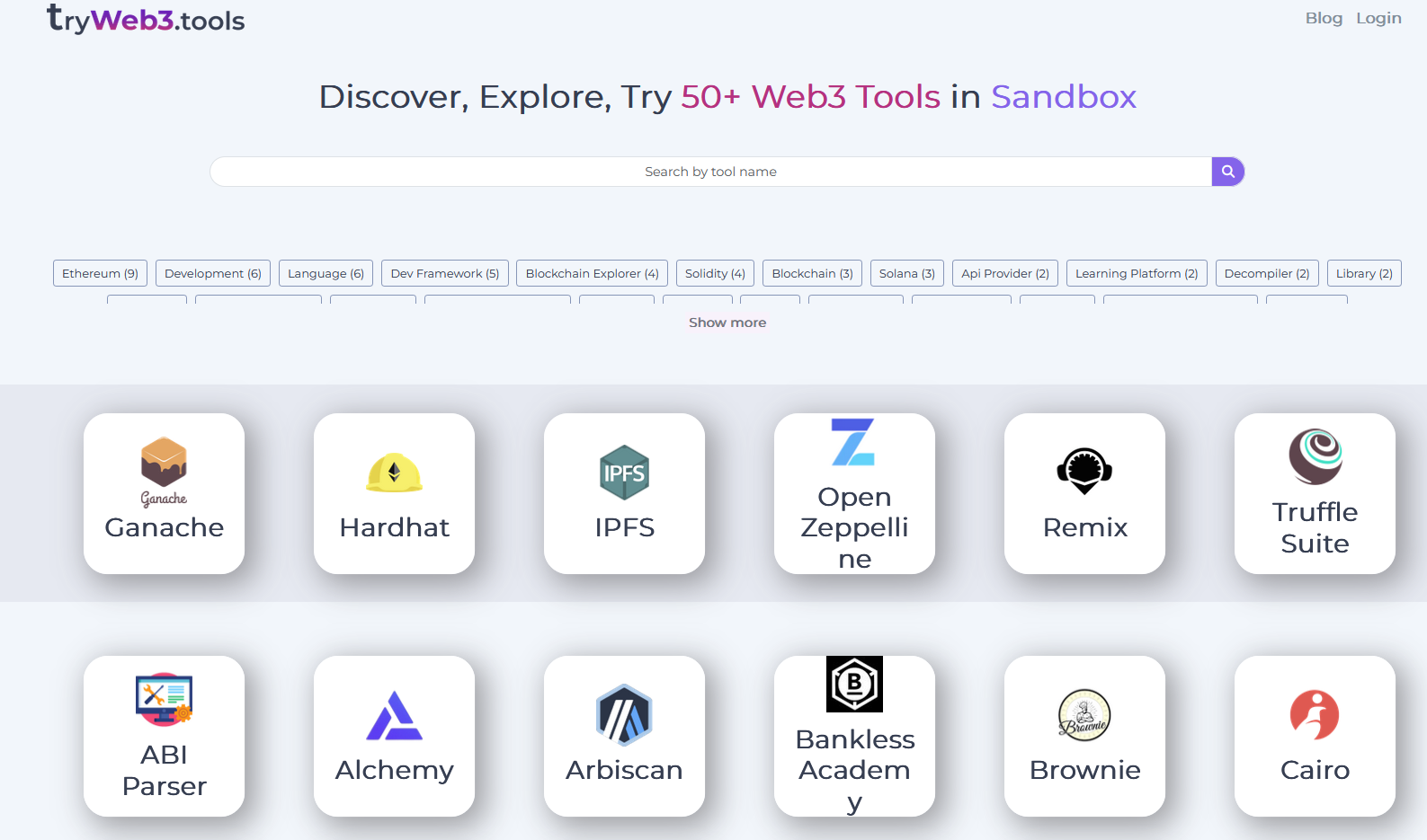 tryweb3.tools - Web3ツールを発見、探索、試してみてくださいメディア1