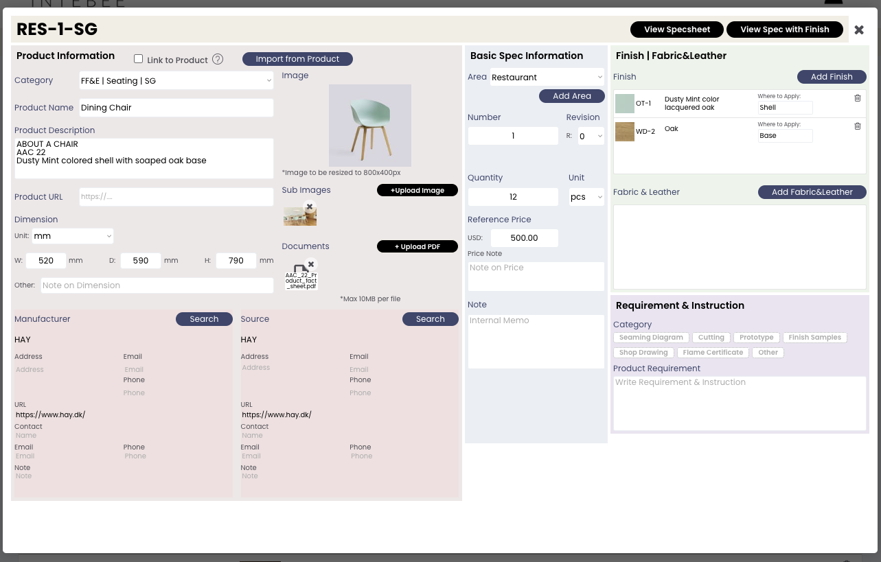 Intebee Web Spec Maker media 4
