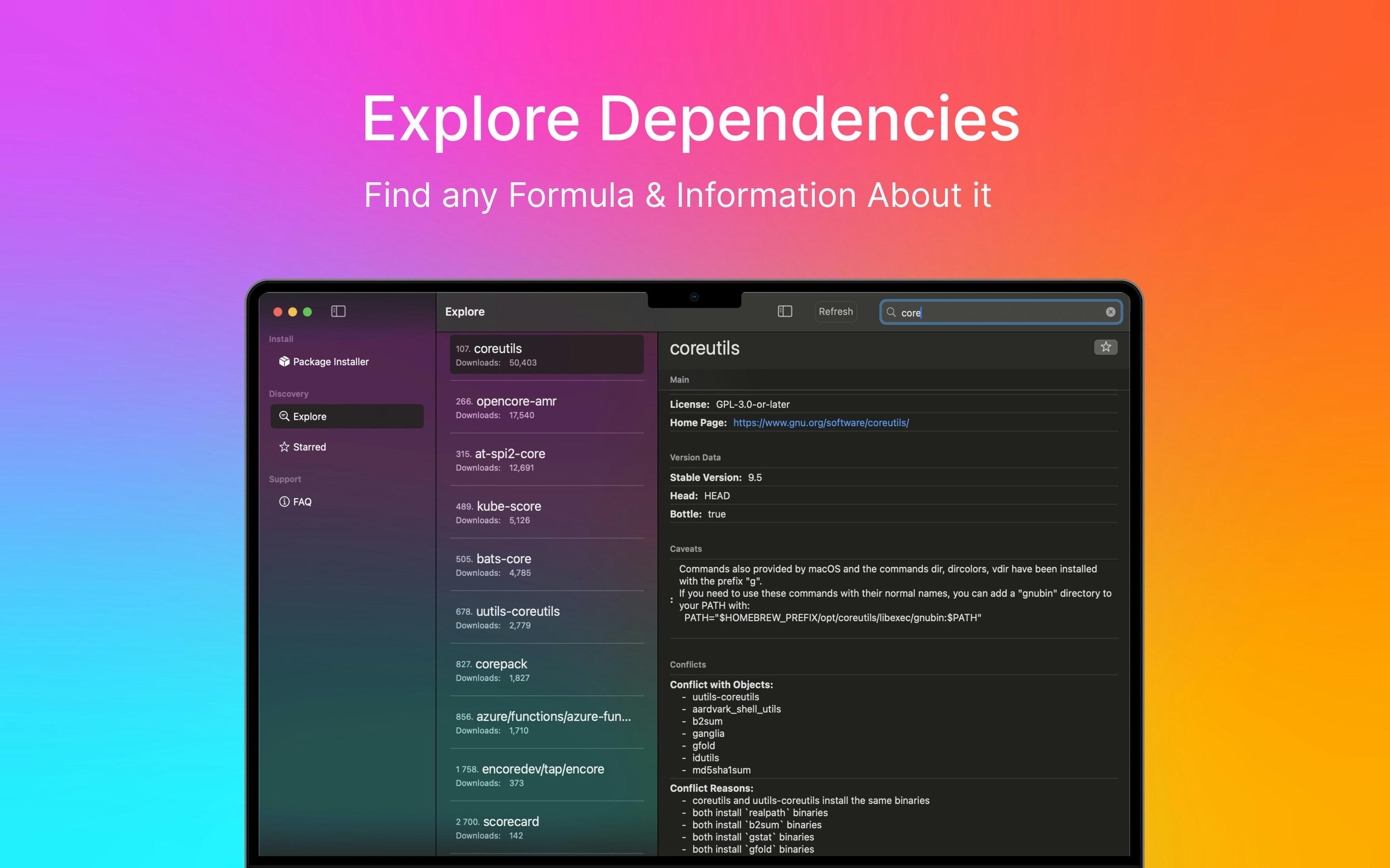 Afhankelijke: ontwikkelaarsbibliotheekkit - MacOS -afhankelijkheidsmanager en installatieprogramma media 2