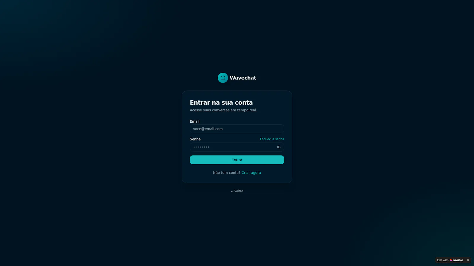 WaveChat screenshot 1