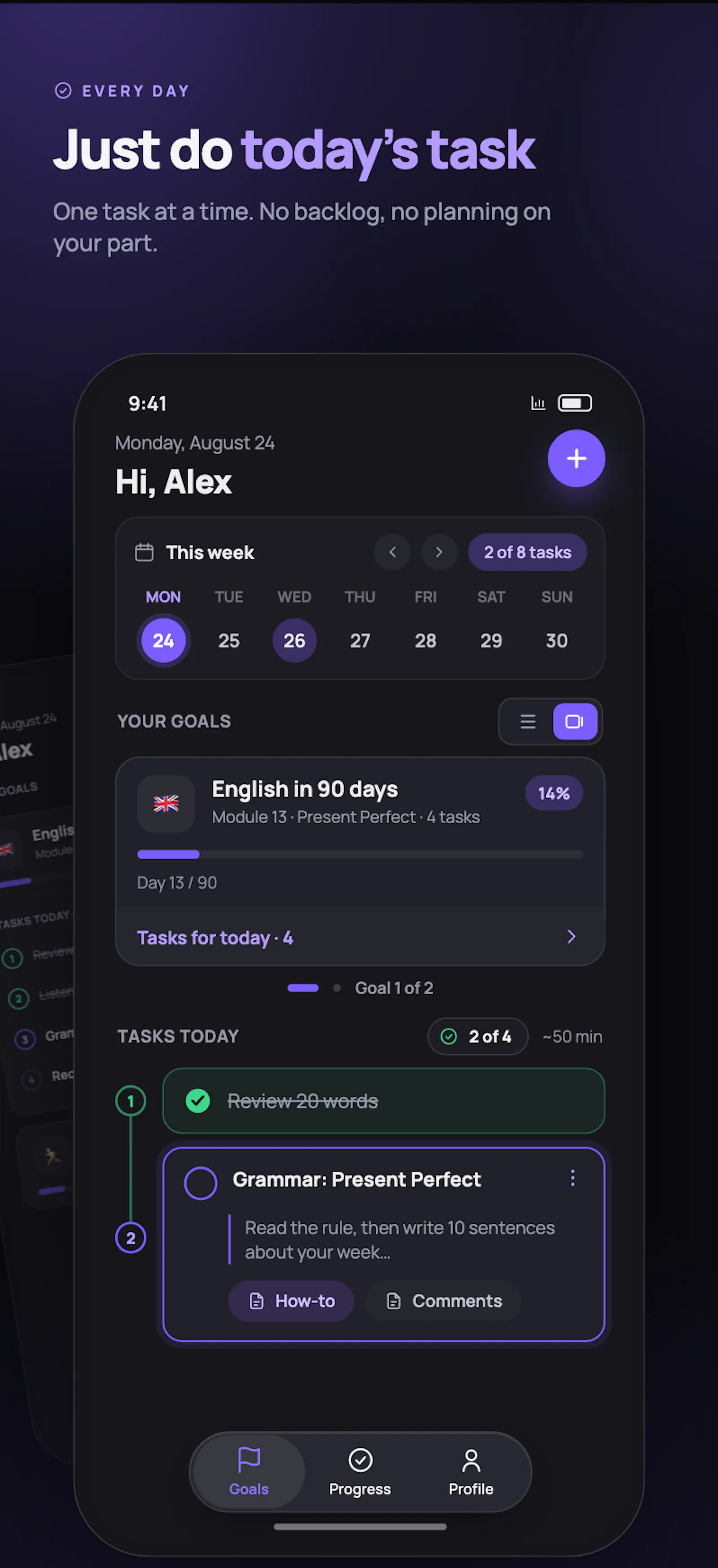 AI Goal Achiever screenshot 2