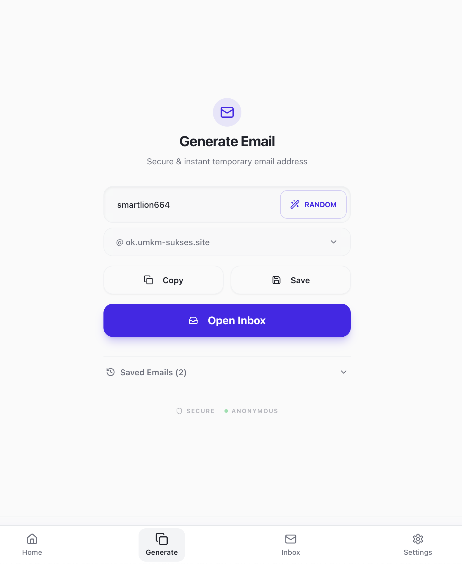TempMail Pro gallery image