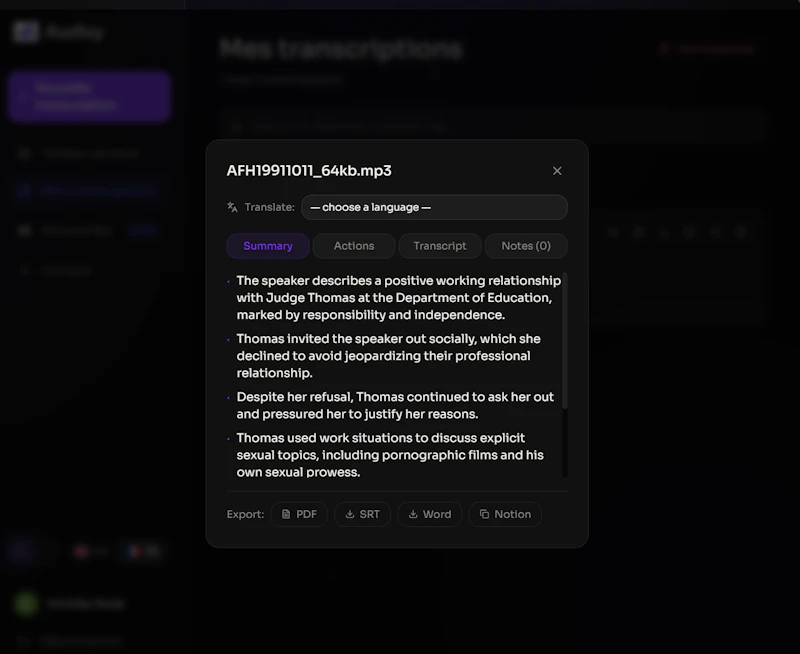 Audizy screenshot 3