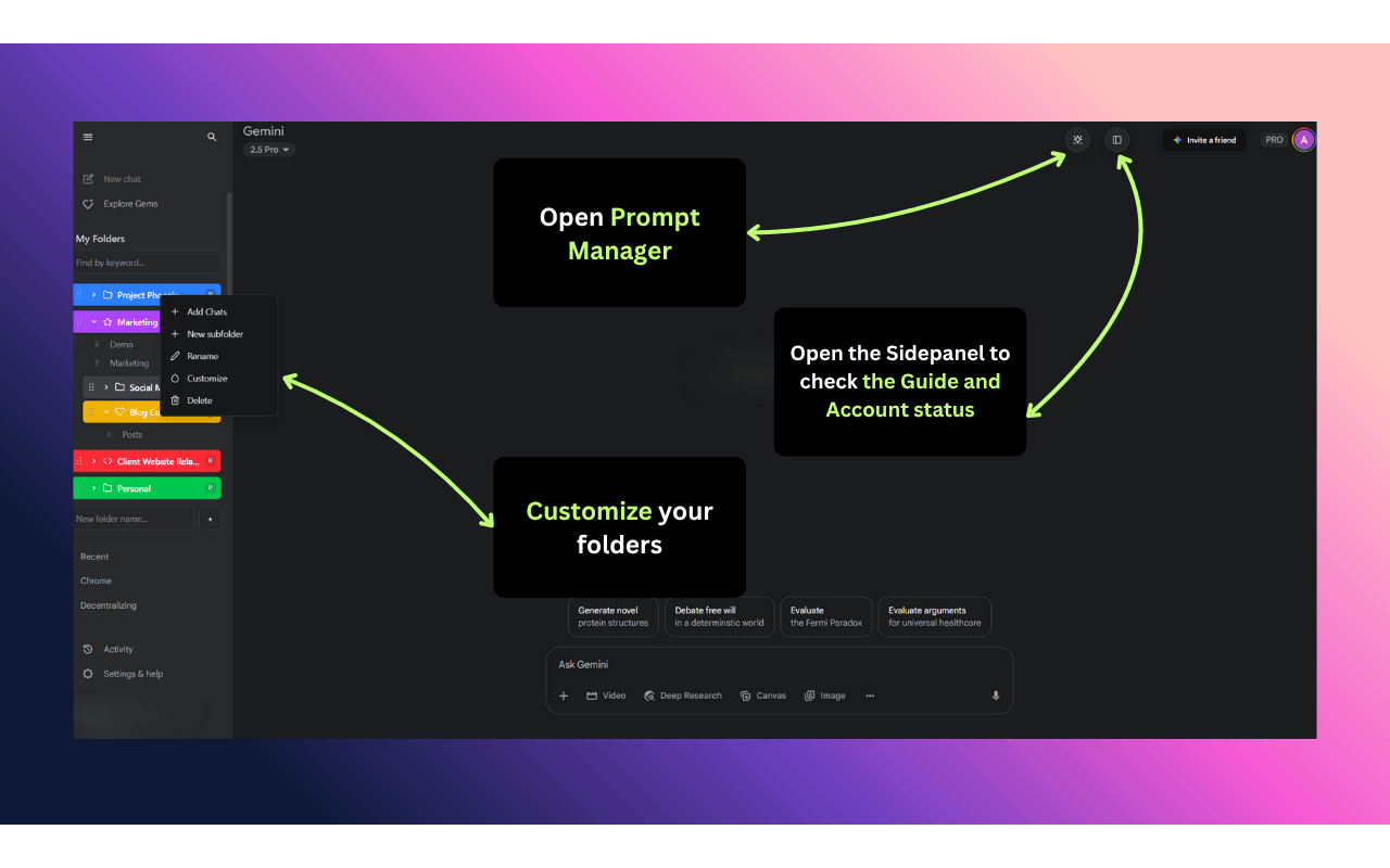 Gemini - Folders gallery image