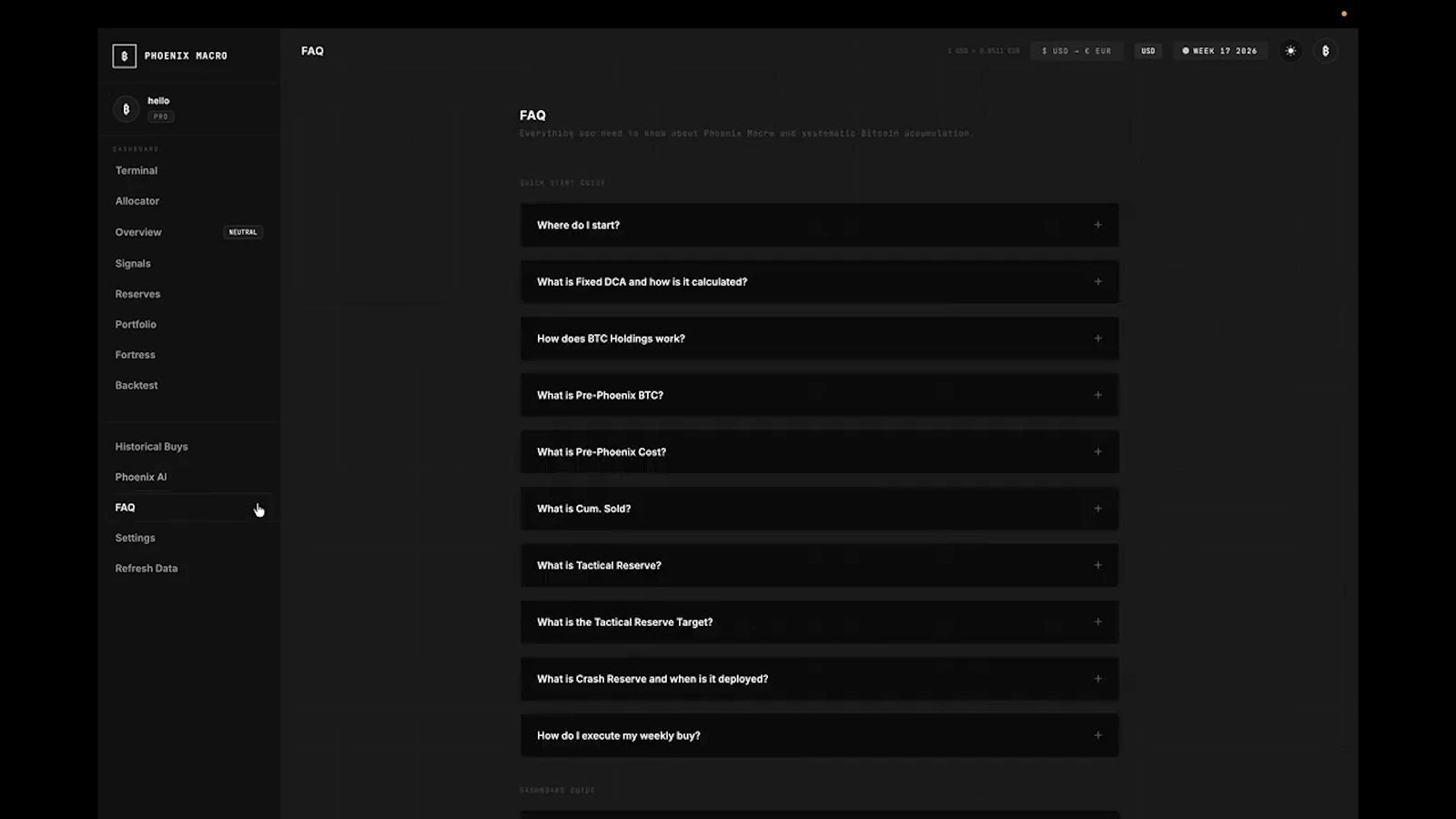 Phoenix Macro screenshot 1 (video preview)