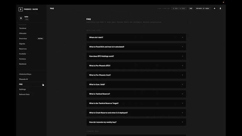 Phoenix Macro screenshot 1 (video preview)
