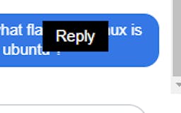 Facebook Chat, missing reply functionality media 1