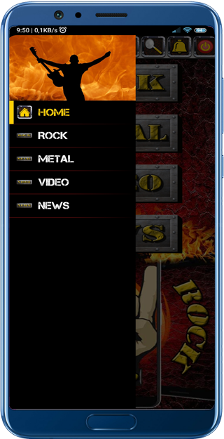 Mídia 4 de Rádio de rock heavy metal - Todas as categorias de música rock e metal