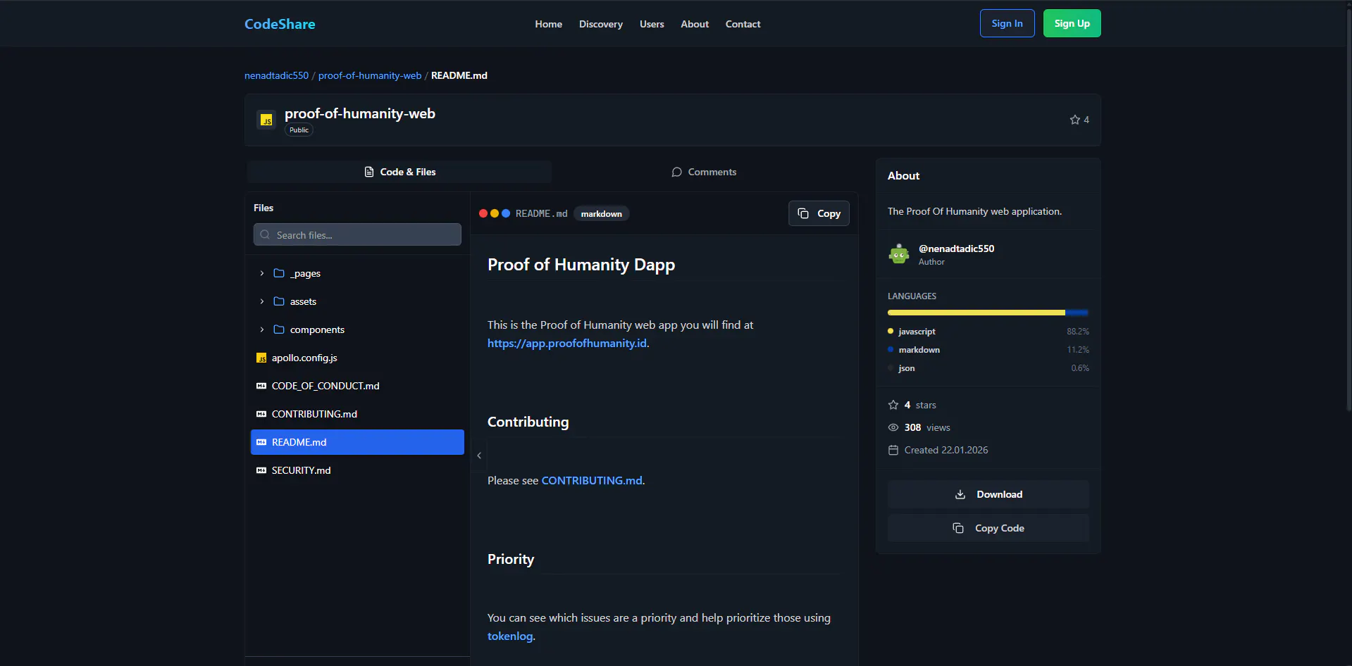 Code Share gallery image