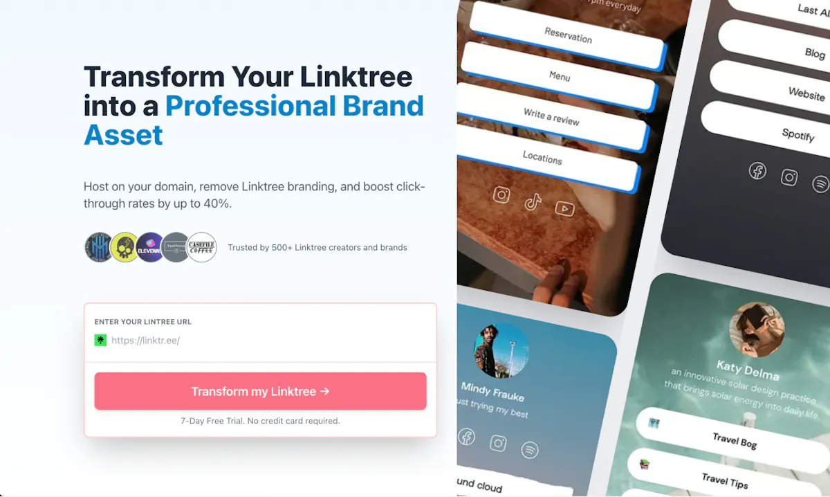 Linktree Custom Domains by Cloakist